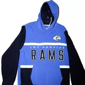Los Angeles Rams Hoodie Men’s Large NFL Team Apparel 7th Collection New $85 MSRP